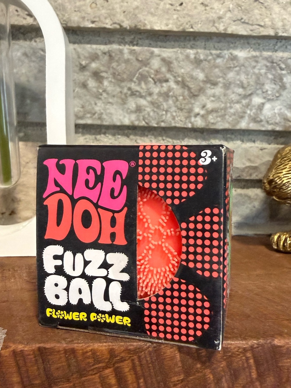 NeeDoh Fuzz Ball - Peach